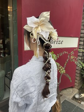 プライズ 錦糸町北口店(prize) 編み下ろし/ヘアセット/ヘアメイク/ayaka