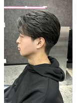 メンズサロン スライバイリアオオサカ(Sly By Ria OSAKA)&nbsp;～毛流れショートセンターパート～【大阪/梅田】