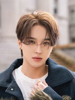 オーシャントーキョー 心斎橋(OCEAN TOKYO WEST)&nbsp;センターパートメンズヘアナチュラルシースルー