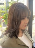 透明感カラー×レイヤースタイル