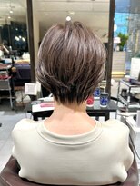 ラボー ノースプラザ店(LA'BO)&nbsp;【LA'BO三浦】ショート/白髪ぼかし/ハイライト/30代/40代/50代