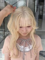 ヲタク(wotaku.)&nbsp;ホワイトブロンドハイトーンブリーチ抜きっぱなしブロンド金髪