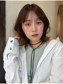 くびれボブ/切りっぱなしボブ