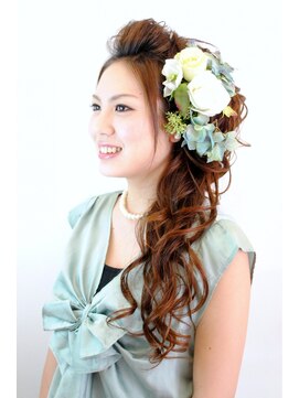 ブリエ(briller) カールのサイド ダウン