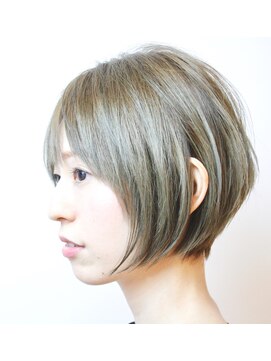 ヘア デザイン リスク(HAIR DESIGN RISK) 【RISK 高橋勇太】小顔に似合わせカット!耳かけ前下がり大人ボブ