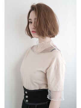 アフロディーテ ヘアーアンドトリートメント 京橋店(afrodite hair&treatment) 【afrodite 京橋】アゴラインボブ３