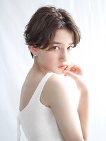 ハバナ 天神(HAVANA) イメチェン！ハイライトフォギーべージュ×レイヤーショートボブ