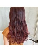 ☆ ピンクグラデーションハイライト ☆ 外国人風 ロング ☆