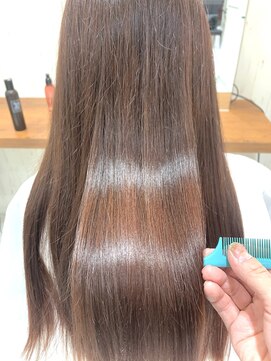 ソワン ドゥ ブレス 立花店(soin de brace) ピンク/小顔/大人ガーリー/ミディアムレイヤーカット【高嶋仰】