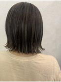 ハイライト×切りっぱなし