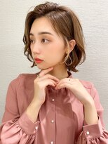 シルクレイ 吉祥寺店(Silk-lei) 大人かわいい外ハネミディイヤリングカラー30代20代40代吉祥寺
