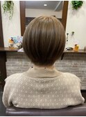 ワンブリーチのミルクティーベージュ