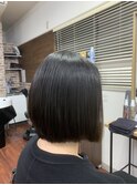 髪質改善ストレート　ボブ