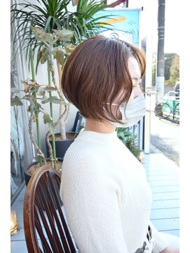 ベル(BELL) ロングからバッサリショートボブ☆ BELL用賀/桜新町