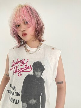 ペレ 渋谷(PELE) コットンピンク×ダークシャドウ