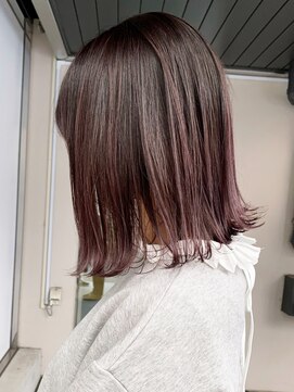 アイティー バイ アルバム 中野店(IT by ALBUM) ブラウンパープル_ホワイトグレージュネビージュ_ba381932