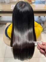 アース 綱島店(HAIR&MAKE EARTH) 20代30代40代髪質改善酸熱トリートメント艶感ストレート
