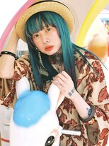 ビートス(BEAT S)&nbsp;【BEAT S】デザインカラー/ケアブリーチ/ターコイズ／ブルー