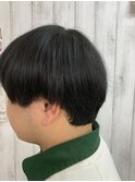 マッシュのグラデーションカット