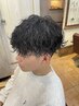 【arcana下北沢】メンズカット＋波巻きパーマ