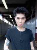 バーバー ツーブロ/刈り上げ/アップバング/フェード