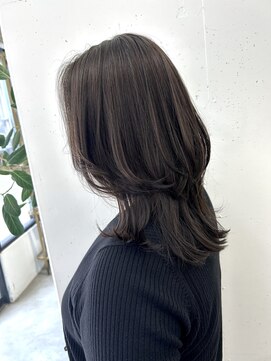 ニカ 溝の口(NICA) オリーブグレー×レイヤースタイル＊【NICA 溝の口店】