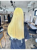ペールイエローケアブリーチ