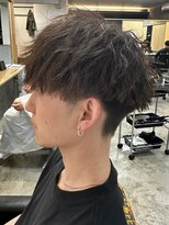 ニアウ 太田店(Niau)&nbsp;ツイストスパイラルパーママッシュメンズパーマ波巻きパーマ