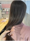 シークレットハイライト履歴に、プラチナグレージュ