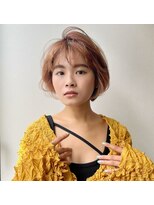 コポル(Copol)&nbsp;ショートボブ×シアーピンク