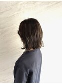 casual olive beige bob
