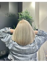 庵 ヘアー(hair) ホワイトベージュ