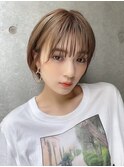イメチェン/ハッシュカット/フルバング/似合わせカット/自由が丘