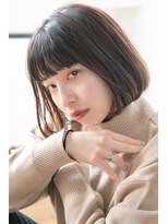 エム(EM) 内巻きワンカールボブ丸みショート