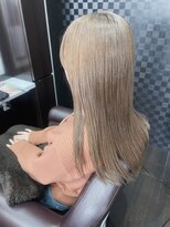 ラボア(La'BOA)&nbsp;ブリーチ1回　透明感ミルクティーベージュ