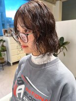 アム(amu)&nbsp;ボブパーマ/パーマボブ/デジタルパーマ/ゆるふわパーマ