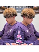 髪屋 紬 メンズ/メンズカット/メンズパーマ/波巻きパーマ