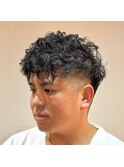 ワイルドかつ爽やか　男らしさ◎パーマ