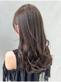 美髪韓国ヘア顔周りレイヤーロング_ba520571