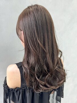 アルバム 池袋(ALBUM) 美髪韓国ヘア顔周りレイヤーロング_ba520571