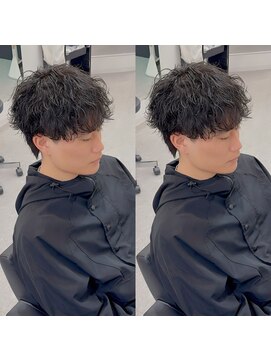 ブライト(BRIGHT) マッシュ波巻きスパイラルパーマ