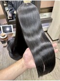 ブルーブラックで圧倒的艶髪