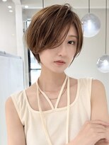 ロンドエニカ 大宮(Lond enika) ミニウルフレイヤーカット顔周り前髪韓国ショートボブ/大宮