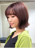 外はねボブでおしゃれに♪