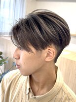 エルヘアメゾン(el. hair maison) ハイライトバレイヤージュホワイトベージュアッシュベージュ