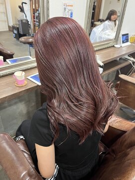 ヘアラボ シロ(Hair lab.Shiro) ピンクハイライトカラー