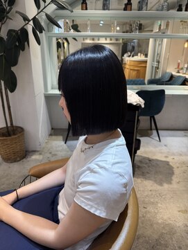 ロンド シャルム 吉祥寺(Lond charme) くびれヘア/顔周り/韓国/レイヤーカット/黒髪/ミディアム