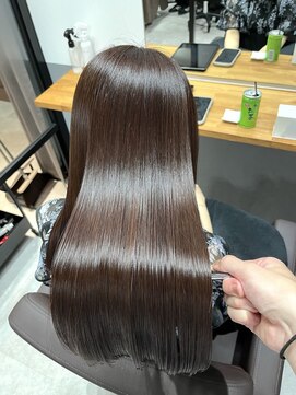 ライア 吉祥寺北口店(laia) ナチュラルピンクブラウン【髪質改善laia吉祥寺美容室】