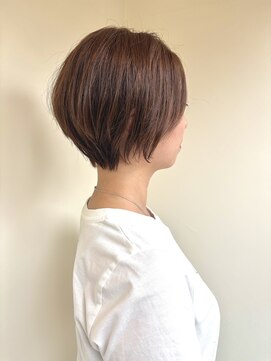 ケークリエイティブコード(K creative COrDE) 前髪長めのショートボブ