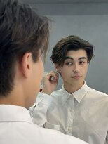 エムヘアサロン 高田馬場(M Hair Salon)&nbsp;ビジネスマン★ニュアンスパーマ×センターパート【高田馬場】